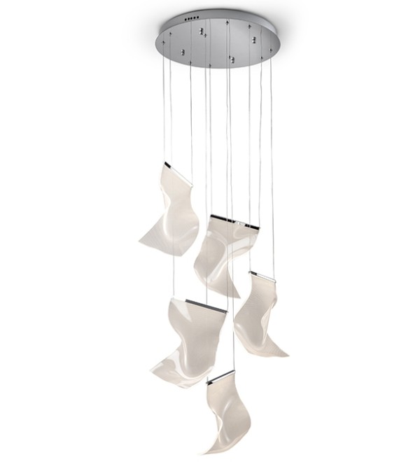 Люстра Velos II 5L хромированная DIM