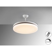 Vento Вентилятор потолочный со светодиодом белый/бронзовый D80/150 DIM