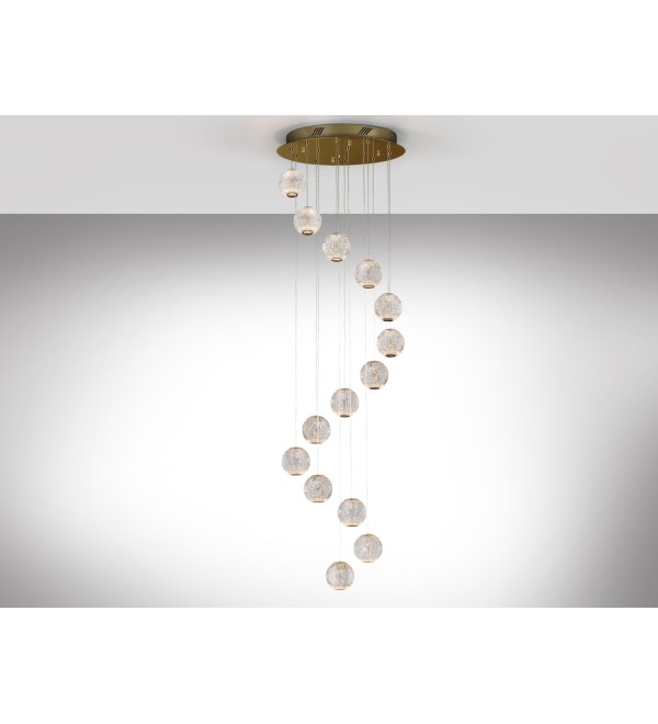 Люстра Austral LED 14L Ø50 золото
