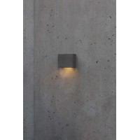 GROT 160 Уличный настенный светильник цементно-серый LED 6W 2700K