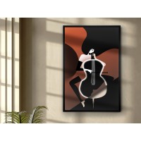 Картина Violonchelo LED 80X120
