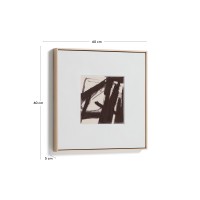 Arilan Абстрактная картина ручной работы 60 x 60 см