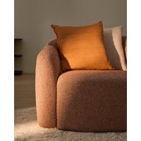 Brellet чехол для подушки из шелка оранжевого цвета, 45 x 45 см