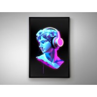 Картина Busto COLOR LED 80X120