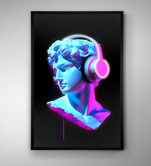 Картина Busto COLOR LED 80X120
