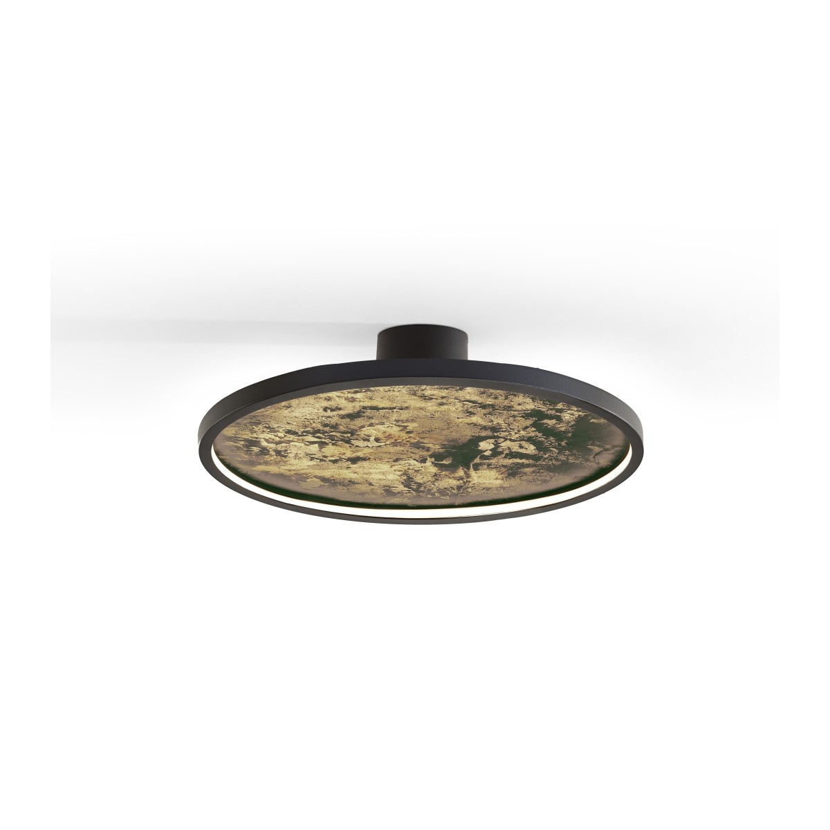 Настенный/потолочный светильник Stone CCT- черный LED D60