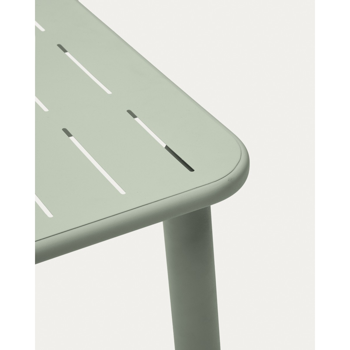 Уличный стол Brai из оцинкованной стали бирюзового цвета 180 x 90 см