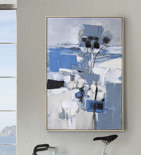 Картина Paisaje azul акрил 83X123