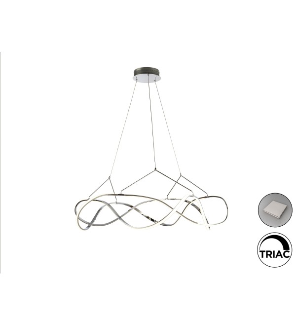 Подвесной светильник Molly LED хром DIM