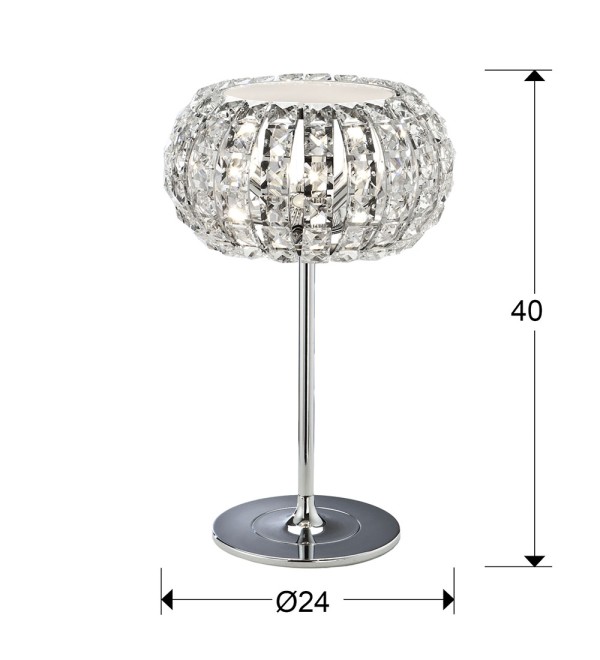 Настольная лампа Diamond 3L