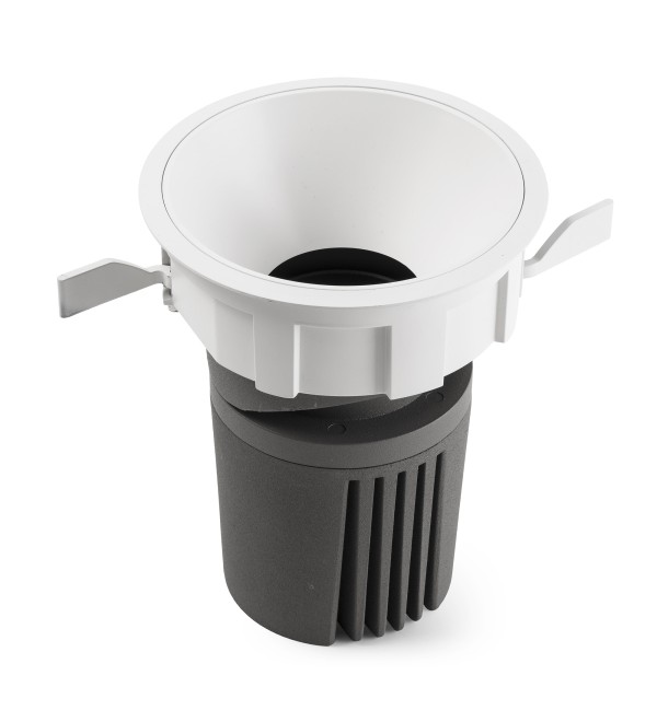 Встраиваемый светильник DEEP 90 R белый 15° P. WHITE CRI95