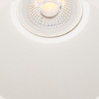 Встраиваемый круглый светильник Fresh белый  IP44