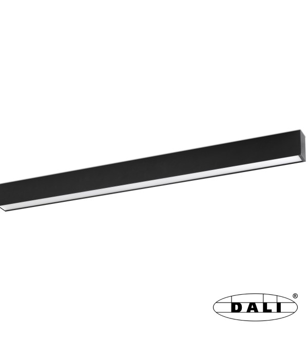 Потолочный светильник Via DALI черный 84CM 39W 3000K