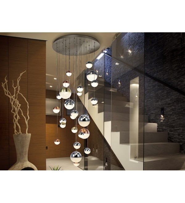 Подвесной светильник Sphere LED 27L Ø80 DIM BLUETOOTH CCT цветной