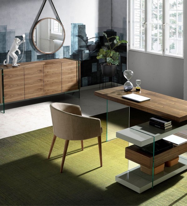 Стол письменный Decora 978OT /3003 орех