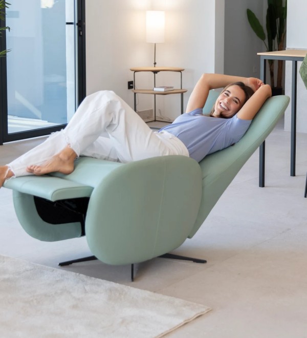 Кресло-реклайнер Mondrian Piel XL с электроприводом