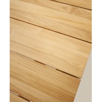 Стол Icaro из массива тикового дерева, 220 x 102 см