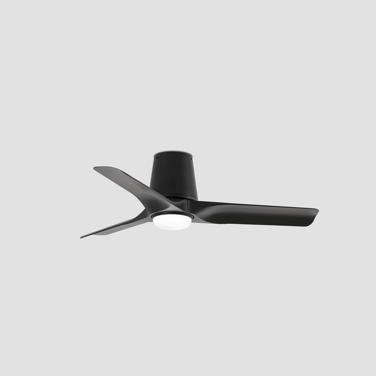 Потолочный вентилятор HEY TUB S Ш900MM черный 3 P LED 10W CCT TUYA
