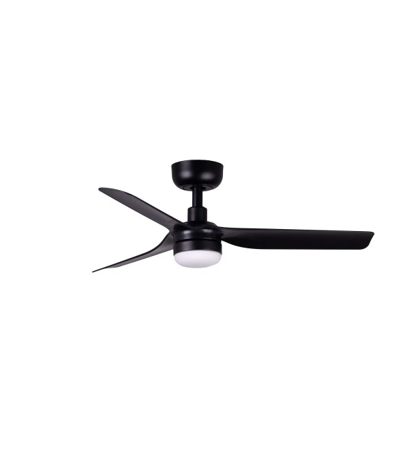 Потолочный вентилятор MINI PUNT S Ш900mm черный 3 PALAS NEGRAS 10W CCT