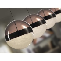 Подвесной светильник Orbes 4L черный хром