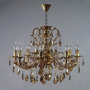 Люстра MANTRA Alicante Ambiente 8L 8888/8 AB Honey Leaf