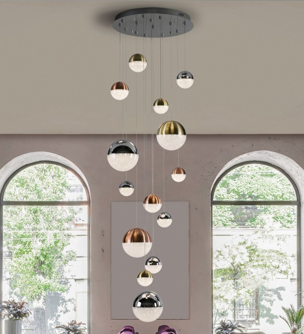 Подвесной светильник Sphere 14L LED Ø60 X500Н DIM