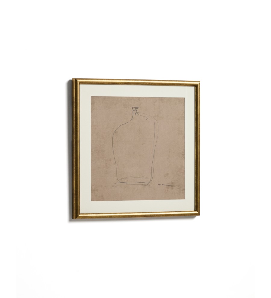 Абстрактная картина Ferni выполненная от руки, 40 x 40 см
