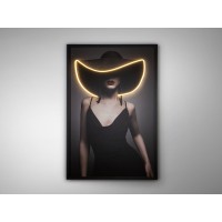 Картина в раме Pamela LED 80X120