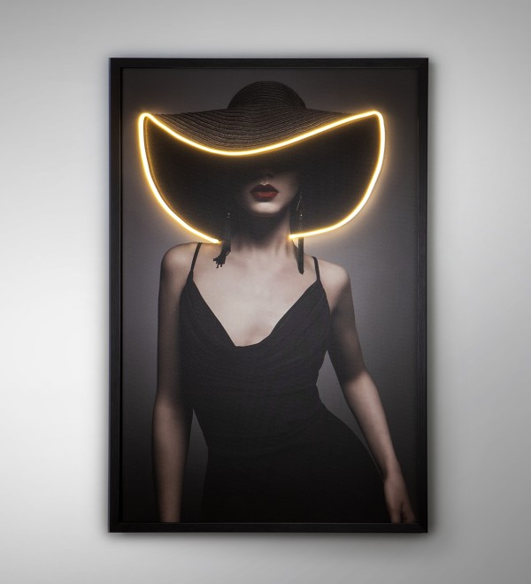 Картина в раме Pamela LED 80X120