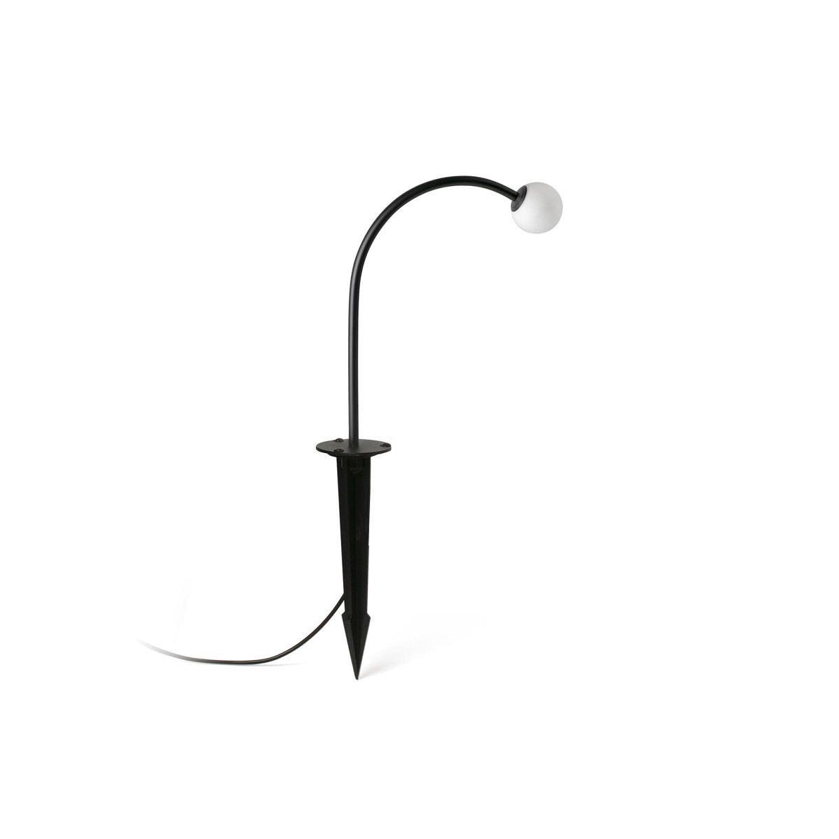 CUCA 300 Уличный маяк на штыке черный LED 3W 2700K 24V