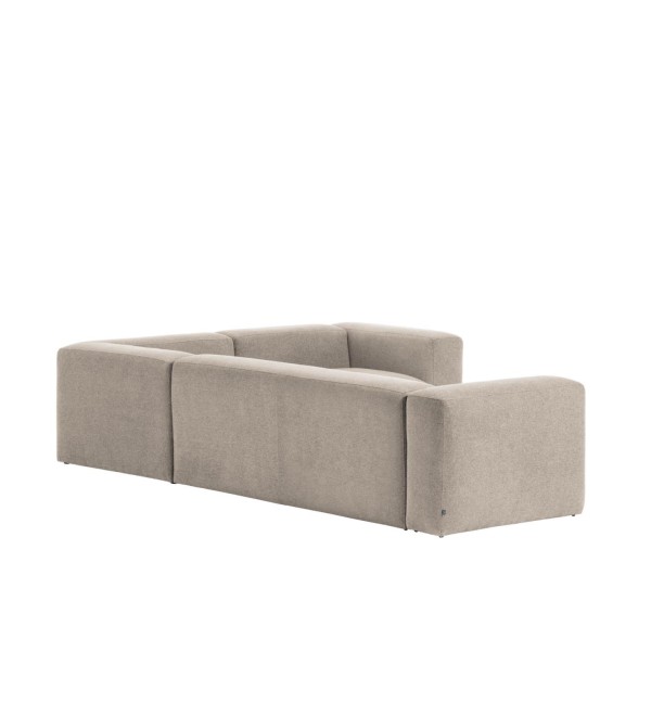 Угловой 4-х местный диван Blok 320 x 230 cm бежевый