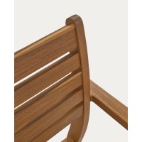 Стул Hanzel для сада из массива акации