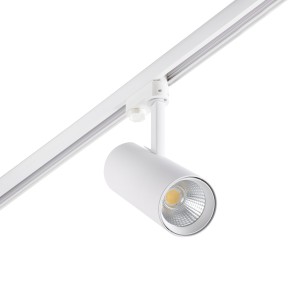 Трековый светильник Fuga белый LED 18W 2700K 60º