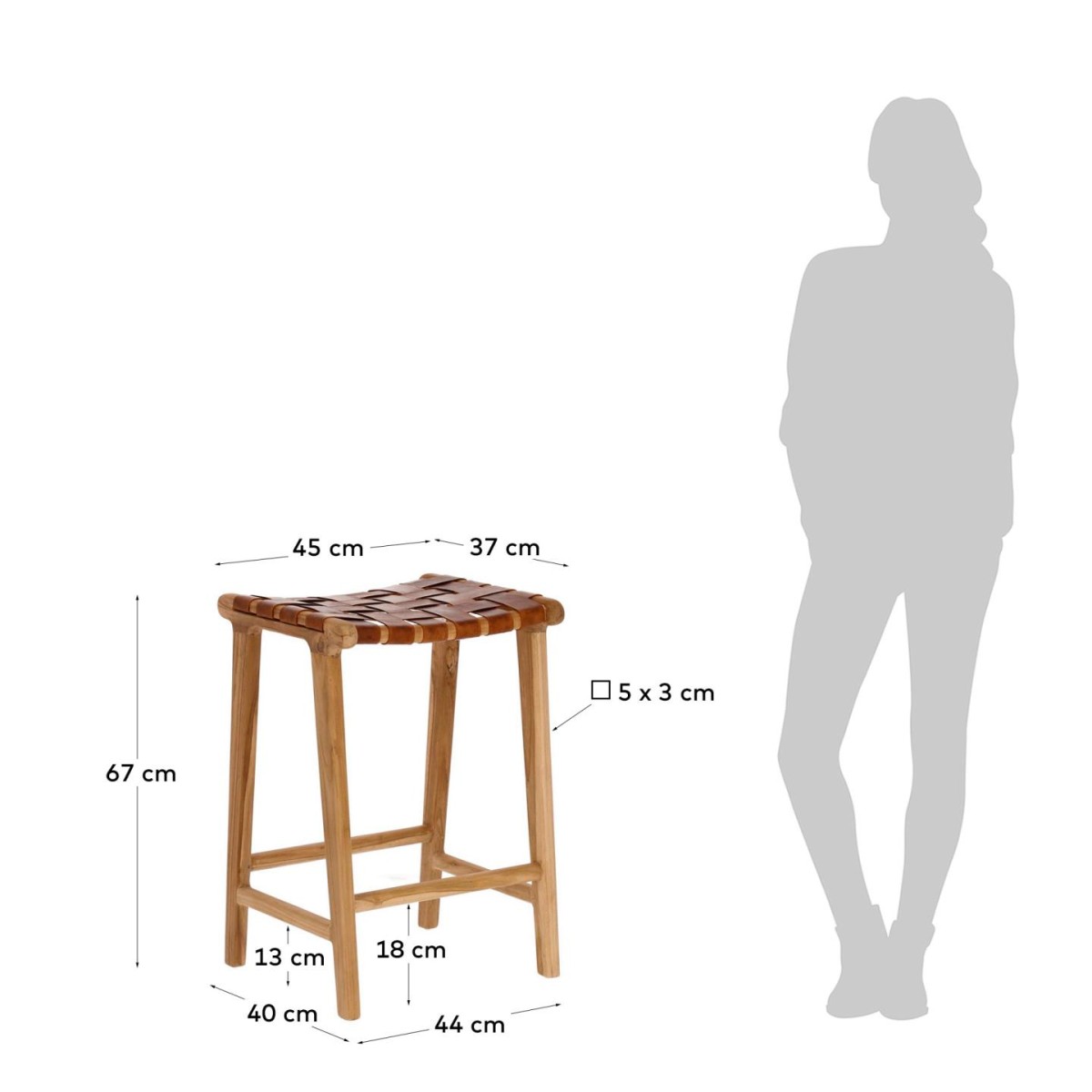 Табурет Calixta 67 cm
