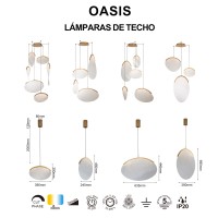 9644 Люстра подвесная OASIS