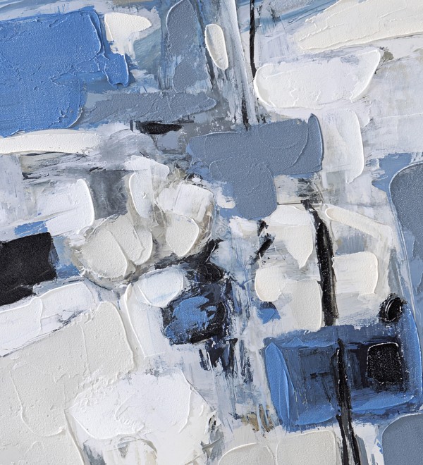 Картина Paisaje azul акрил 83X123