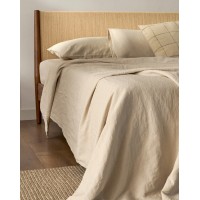 Кровать Elan из шпона и массива ореха со шнуром 160 x 200