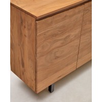 Сервант Uxue из массива акации с беленой отделкой 150 x 88