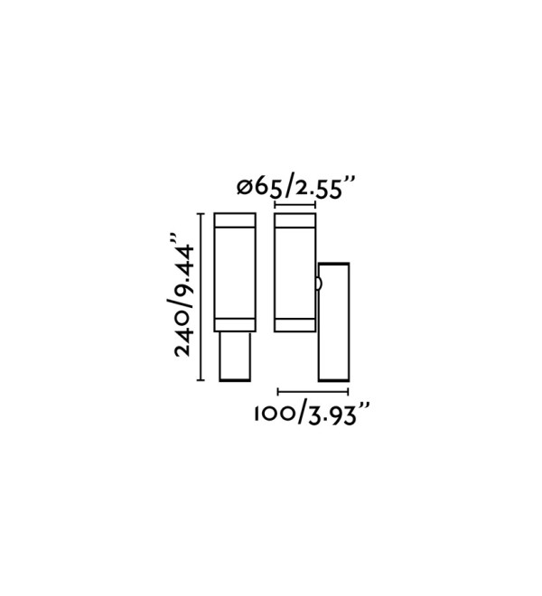 Уличное бра Steps L1