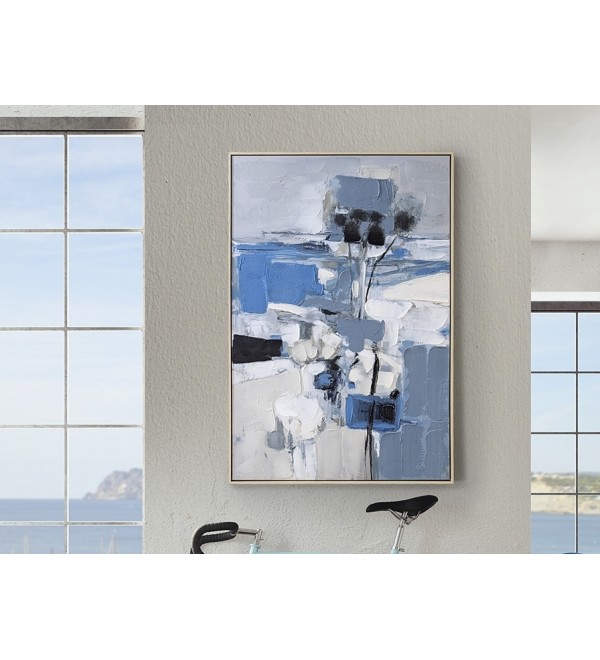 Картина Paisaje azul акрил 83X123