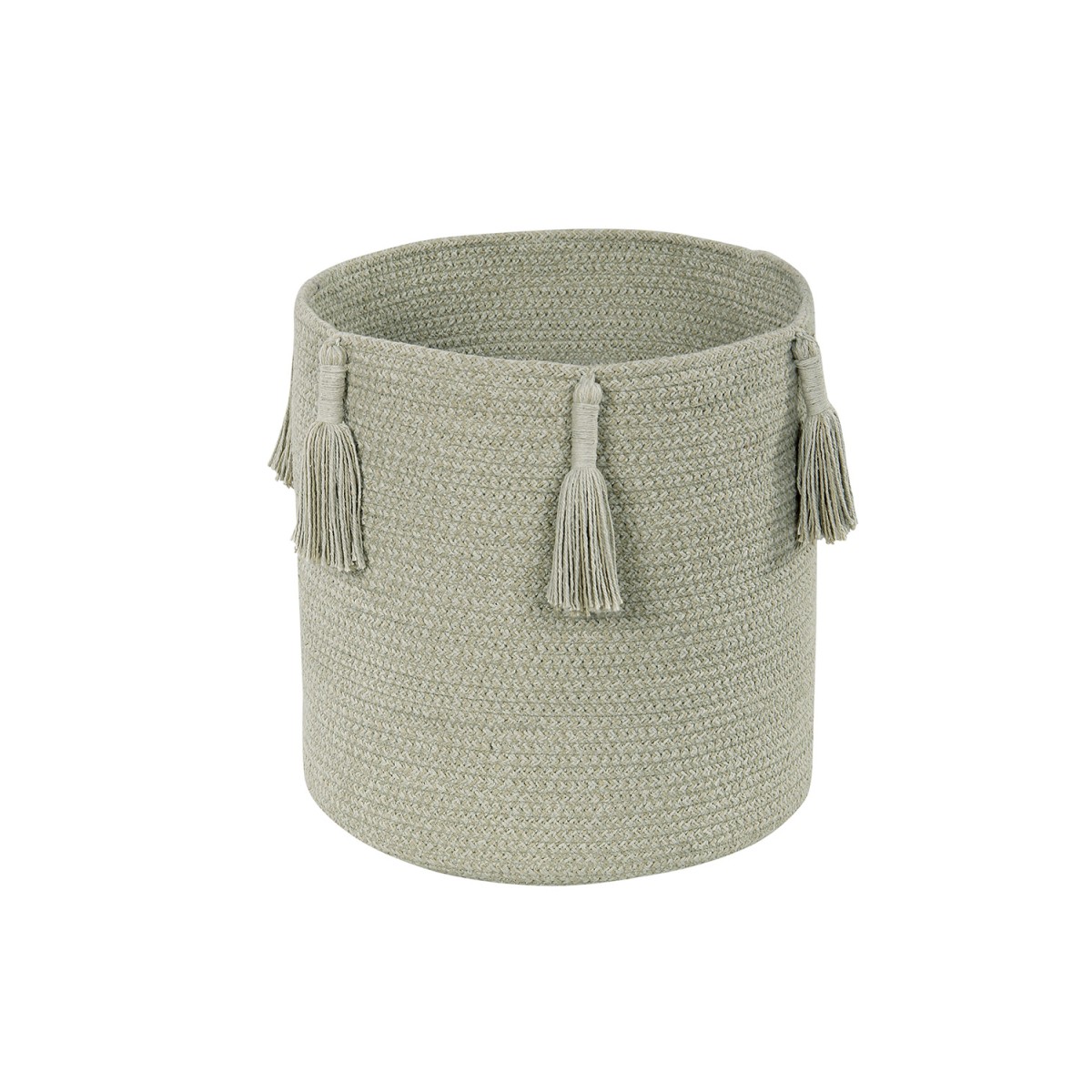 Корзина Древесный оливковая 30*30