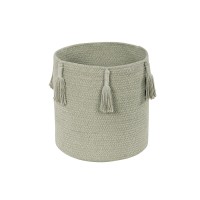 Корзина Древесный оливковая 30*30