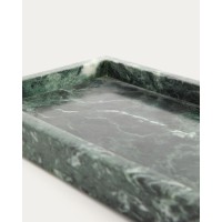 Поднос Serela из зеленого мрамора 35 x 18 см