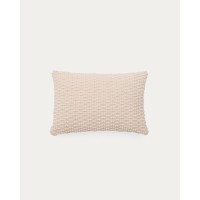 Чехол для подушки Mascarell из хлопка и полиэстера белого цветва 40 x 60 см