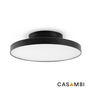 TAK Потолочный светильник 20W черный PRISM. 4000K CRI90 CASAMBI