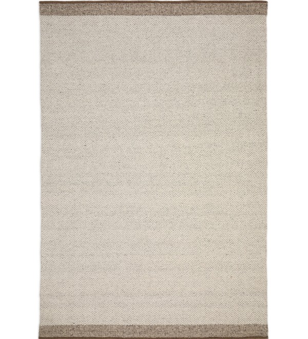 Ковер из бежевой шерсти Nifelia, 200 x 300