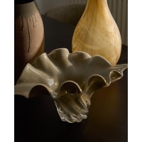 Ваза Lurea из серовато-зеленого стекла, 57 x 37 см