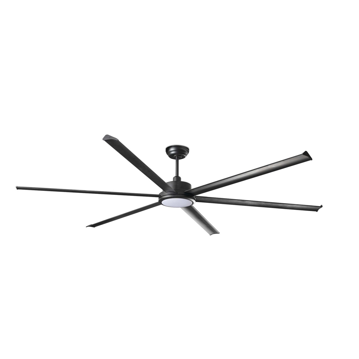 Потолочный вентилятор ROTTERDAM 25 XXL Ш2500MM черный 6P 32W LED 3000K