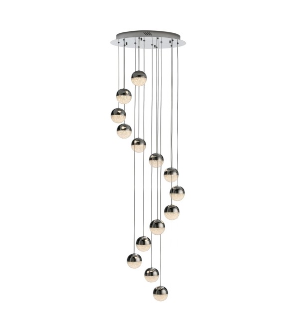 Подвесной светильник Sphere LED 14L Ø51 DIM BLUETOOTH хром