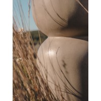 Garbet Круглый приставной столик из цемента Ø 32 см